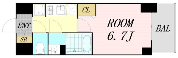 ArtizA淡路の物件間取画像